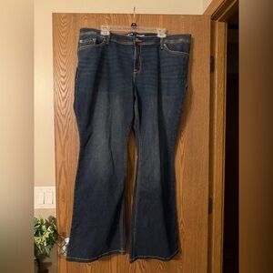 Torrid Dark Blue Flare Jeans